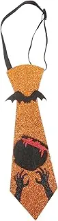 [WRITWAA] Halloween Bow Tie Holiday Neckties Funny Tie Halloween Party Neckerchief Halloween Party Ties Cosplay Necktie Novelty Tie Decor Creepy Scarf Skeleton Apparel Man Cloth