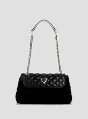 GUESS Women's Black Lise Crossbody Bag