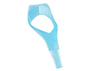 Eyelash Guard Solid Anti-Fall Lightweight Makeup Mascara Guard Curler Applicator Comb for Female-Blue