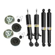 Front + Rear Shock Absorber Strut Mount Bearing Kit for Nissan Navara D40 05-On