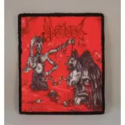 ABSCESS Thirst for Blood Hunger for Flesh SMALL PATCH Printed Band Logo