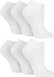 [SOCKSVILLE] Women’s 6 Pairs Cotton Trainer Low Cut Ankle Socks Black/White/Patterns Indoor/Outdoor Sports, Running, Walking, Athletic Wear & Home Workouts | Everyday Casual | Soft, Durable & Quick Dry | Size 4-7