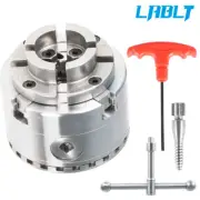 LABLT 2.75" 4-Jaw Self-Centering Keyed Lathe Chuck 1" × 8TPI For the Wood Lathes