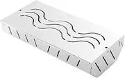 Smoker Box | Stainless Steel Smoked Box,Charcoal Grill Accessory with Lid for Meat Food Barbecue Outdoor, Works with Wood Chips