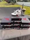 Nike Air Jordan 4 Retro "White Cement" 2025 FV5029-100 Men's