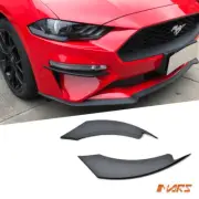 MARS Bumper Bar Fog lights upper Splitters Lip Spoiler for Ford Mustang FN 18-22