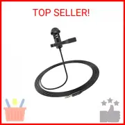 weishan Media Mod Mic for GoPro HERO11 10 9 Black Action Camera, Lavalier Lapel