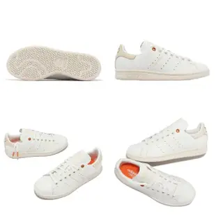 【adidas 愛迪達】休閒鞋 Stan Smith W 女鞋 白 米白 皮革 低筒 愛迪達 小白鞋(ID4541)