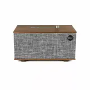 Klipsch The Three GVA Google Voice Assist Wireless Speaker Walnut BRAND NEW