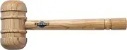 Cricnix Cricket Classic Bat Mallet | Cricket bat Mallet | Cricket Bat Knocking Hammer | Wooden Mallet | Wooden Hammer for Cricket Bat | Cricket bat Knocking Mallet for Knocking Wooden Bat Light Brown