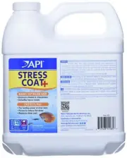 API STRESS COAT 64 Ounce Aquarium Water Conditioner with Aloe Vera Extract
