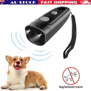AU Pet Trainer Powerful Ultrasonic Dog Repeller Rechargeable Anti-barking Device