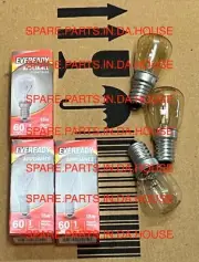3x Westinghouse Bottom Mount Fridge Lamp Light Bulb Globe WBM4300WA WBM4300WA*06