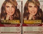 L'Oreal Paris Excellence Creme Permanent Hair Colour - 6.1 Light Ash Brown x2
