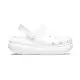 【Crocs】Classic Crush Clog Whi 男鞋 女鞋 白色 厚底 洞洞鞋 涼拖鞋 207521-100