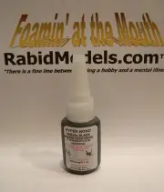 1oz MEDIUM RT BLACK CA Super Glue w/pin cap & 2oz FS Accelerator / Cyanoacrylate