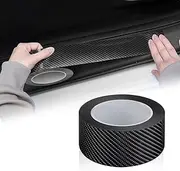Upgraded Car Door Edge Entry Guards, Thickened 5D Carbon Fiber Anti-Collision Waterproof Protector Tape, Scratch Cover Strip Sticker for Car Door Sill Rear Bumper