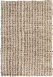 Skandi Brown Felted Wool Rug