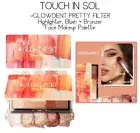 TOUCH IN SOL #GLOWDIENT PRETTY FILTERHighlighter, Blush + Bronzer Face Palette