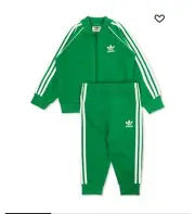 BNWT Adidas Adicolor SST kid tracksuit Sz 2-3 Green