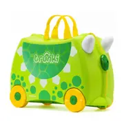 Trunki Dudley the Dinosaur - Ride on Suitcase / Carry-on Bag - Green