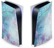 Official Barruf Abstract Space 2 Art Mix Vinyl Faceplate Sticker Gaming Skin Decal Cover Compatible with Sony PlayStation 5 PS5 Digital Edition Console
