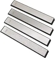 4Pcs Diamond Sharpening Stones Set for RUIXIN Pro RX-008 Knife Sharpener Fixed-angle kit, Professional Kitchen Knife Sharpener System Whetstone Grindstone Blades Polishing Stone 240/400/600/1000 Grit