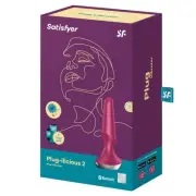 House Of Dasein Satisfyer Plug-Ilicious 2 Berry lithium,silicone Vibrating Butt