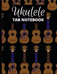在飛比找博客來優惠-Ukulele Tab Notebook: Tablatur