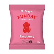 Funday Raspberry Gummy Frogs 50g x 12