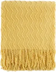 130x200cm Cozy Decorative Knit Woven Throw Blanket Sofa Throw Bed Throw Bed Blanket