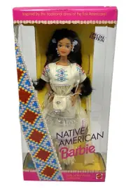 Native American Doll of the World Special Edition Barbie Doll 1992 Mattel #1753