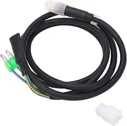9 Pin M10 Electric Cycle Motor Extension Cable, 106.5cm Watertight ABS Poof Interference Cord with Heat Resistant for Hub Motor Conversion