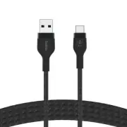 Belkin BoostCharge Pro Flex Braided USB-C to USB-A Cable (1M/3.3FT) Type C to...
