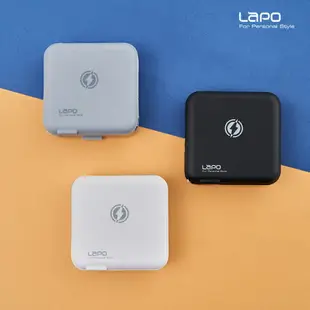 【LAPO】多功能無線充電快充行動電源 五合一行動電源 萬能充 二代 最新款
