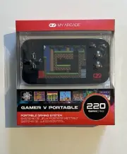MY ARCADE GAMER V PORTABLE 220 GAMES RETRO HANDHELD CONSOLE