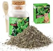 Natural Catnip for Cats,10g Cat Premium Organic Catnip,Safe & Non-Addictive Catnip Treats Used to Supplement Catnip Toys,Great for Training Redirecting Bad Behaviors