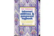 Peter Pauper Press The Personal Internet Address & Password Logbook Silk 319067