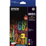 Epson 802XL 3 Colours Value Pack High Capacity Ink Cartridge T356592