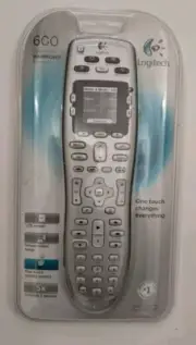 Logitech Harmony 600 Universal Advanced Programmable Remote Control Multiple Tvs