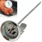 Steel Instant Read Probe Thermometer BBQ Food Cooking Meat B3A2 Gauge G6I5