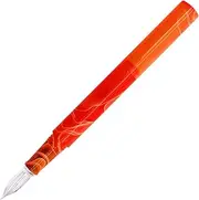 Teranishi Chemical Industry Guitar Glass Pen Aurora with Cap Cosmo Orange GLAA-COL