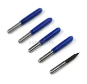 5pc 3.175 x 0.2mm Engraver 30 Degree PCB Carbide Engraving Bit CNC Router Tool