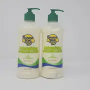 Banana Boat Moisturizing After Sun Lotion w Aloe & Vitamin E - 16 oz 2 Pack Lot