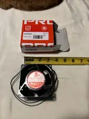 RC PRO 6197009-30 CFM Axial Fan, 3-1/8" Square, 230vac, 0.06 Amps, 12 Watts, NEW