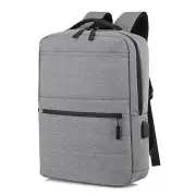 Flamehouse 15.6 inch Laptop Bag with USB Charging Waterproof School Backpack Unisex