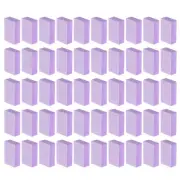 50pcs Nail Buffer Block 120 Grit Nail File for Nail Buffing, Purple