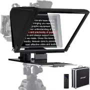 NEEWER Teleprompter X16 with RT113 Remote & App Control, 16" Beamsplitter, Alumi