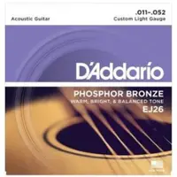 在飛比找蝦皮購物優惠-DʼAddario EJ26磷青銅民謠弦(11-52)