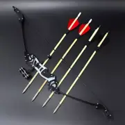 Outdoor New 18-pound Mini Double Aiming Bow and Arrow Archery Recurve Bow